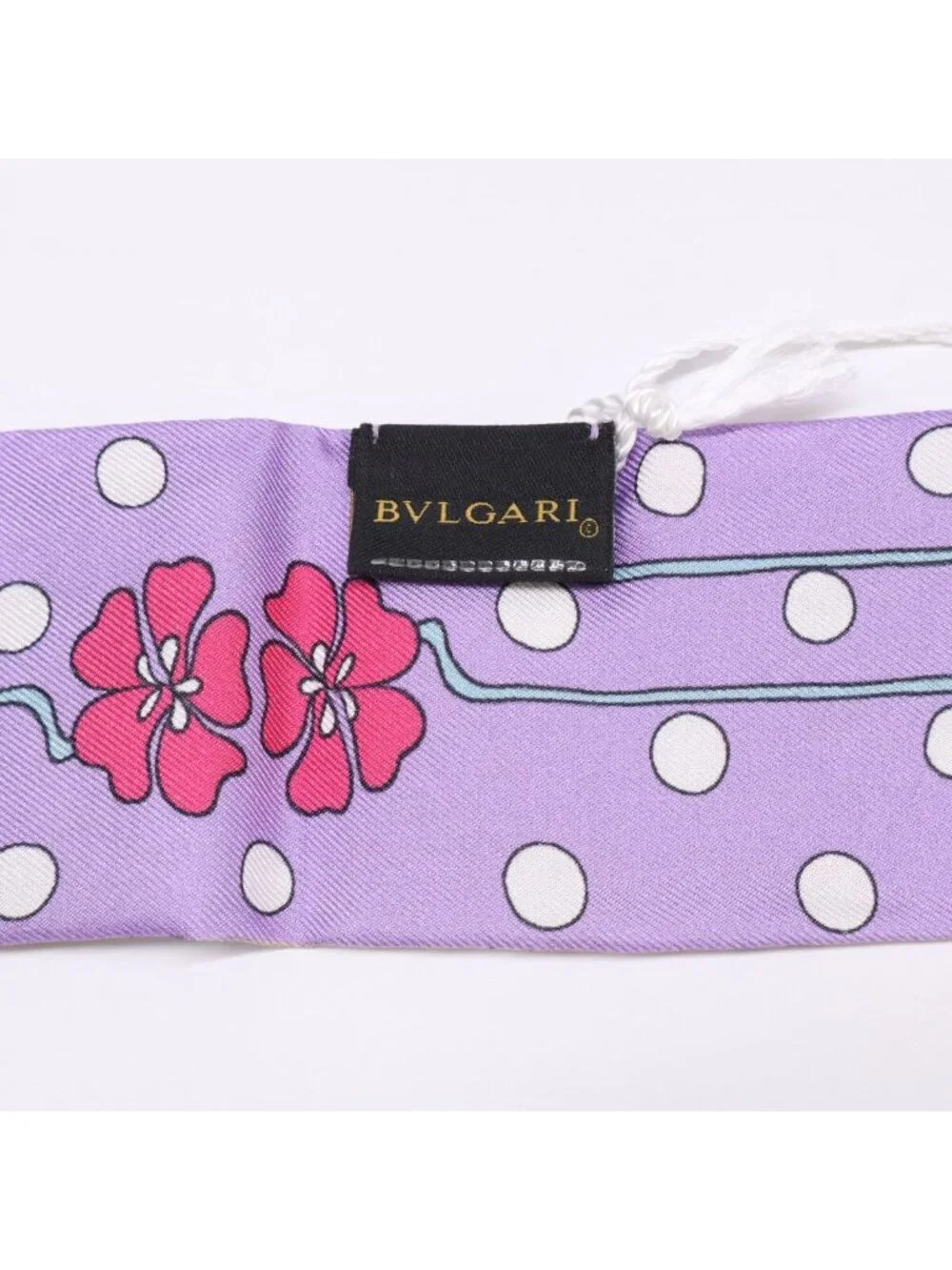 Bvlgari Silk Mini Sherry Scarf